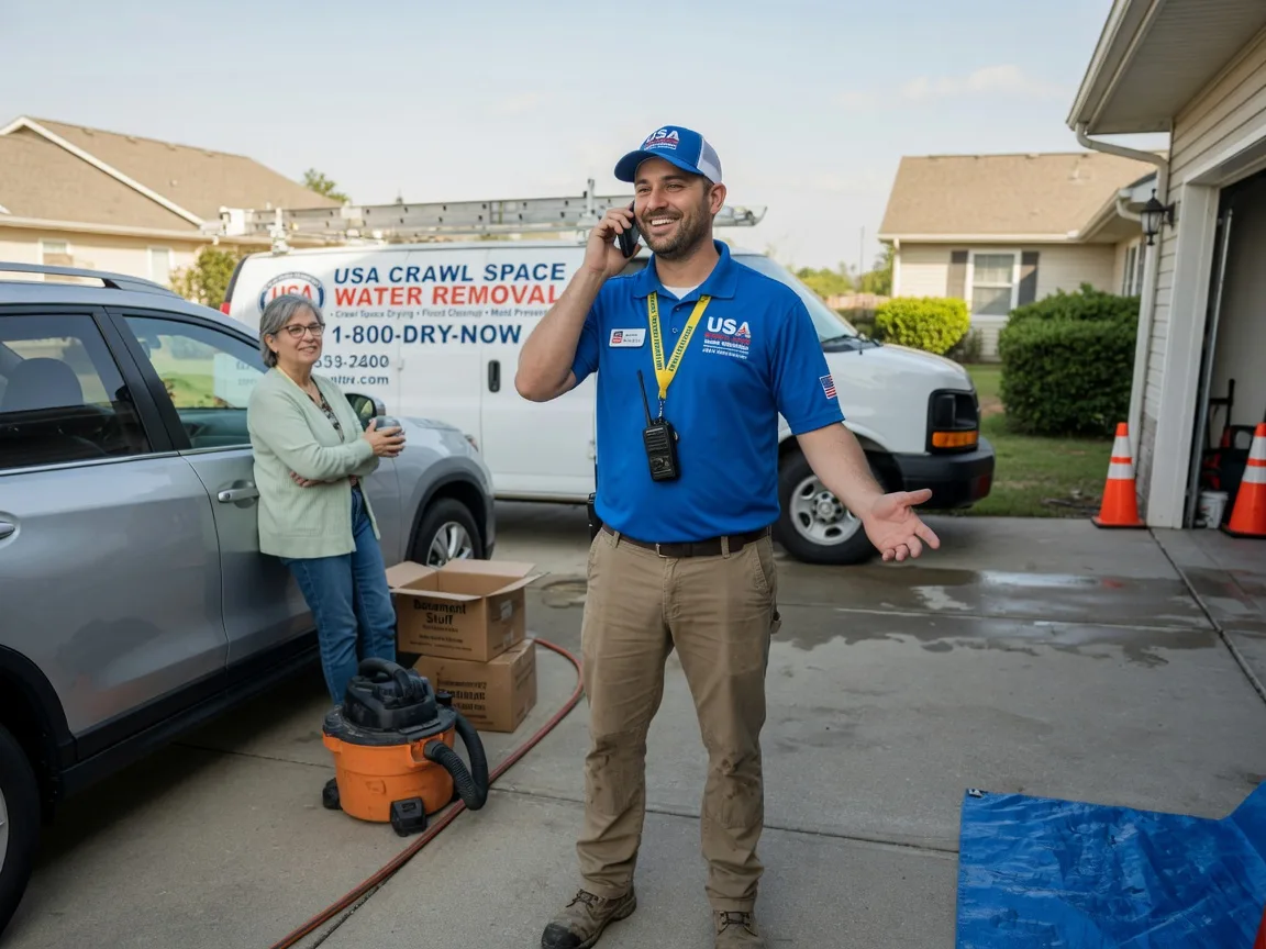 Crawl Space Water Removal Urbanna, VA FAQs